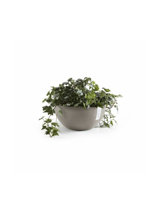 Ecopots Brussels Γλάστρα Taupe 25x12cm