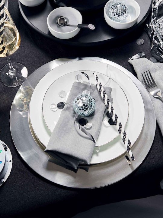 Butlers Plate Shallow Inox Silver