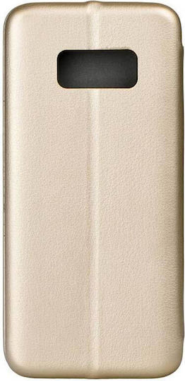 Elegance Buchen Sie Kunststoff / Synthetisches Leder / Silikon Gold (Realme C35)