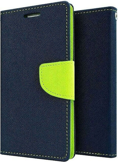 Wallet Piele artificială Albastru marin (Huawei P Smart 2021)