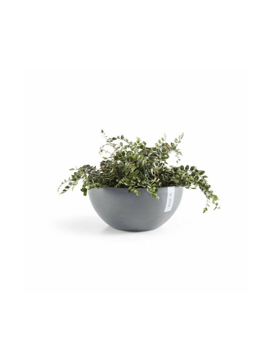 Ecopots Brussels Blumentopf Hängend 35x16.5cm in Gray Farbe 74.001.35B