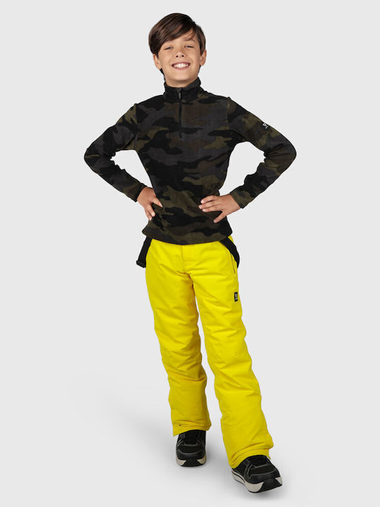 Brunotti Footraily 2223220493-3499 Pantaloni de schi și snowboard pentru copii Ski & Snowboard Galben