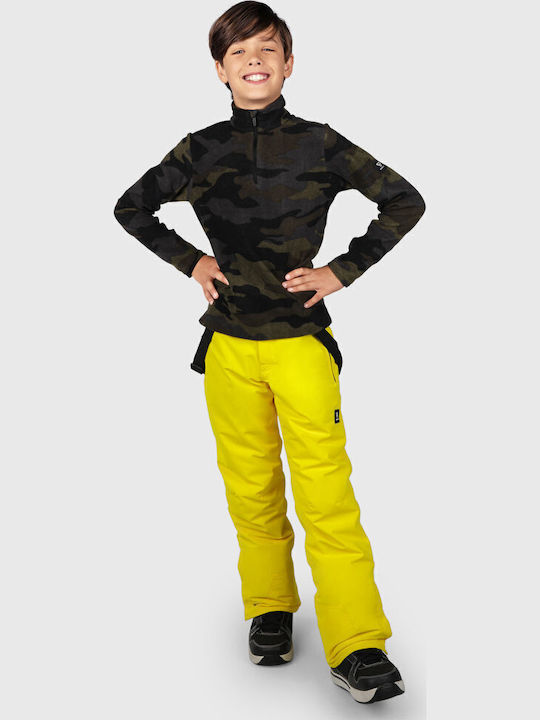 Brunotti Footraily 2223220493-3499 Παιδική Σαλοπέτα Σκι & Snowboard Κίτρινη