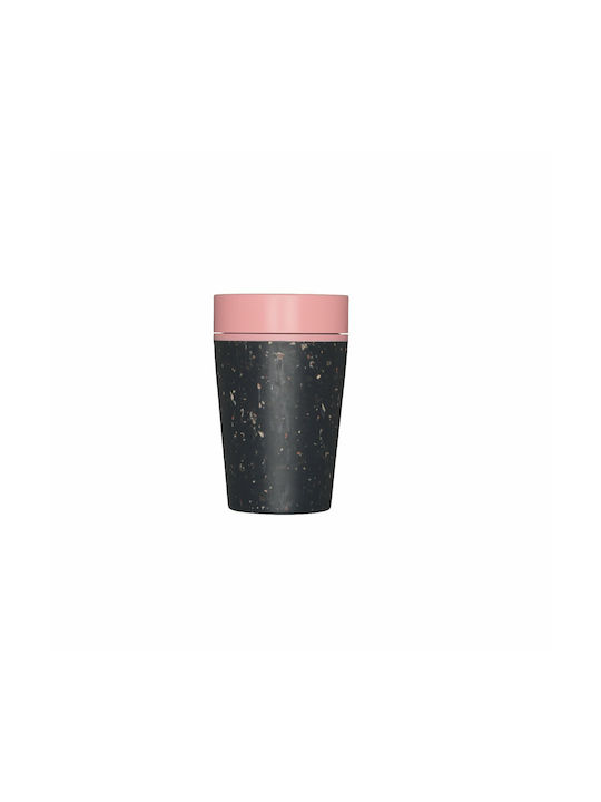 rCUP Mug from Recycled Paper with Lid Gray 227ml