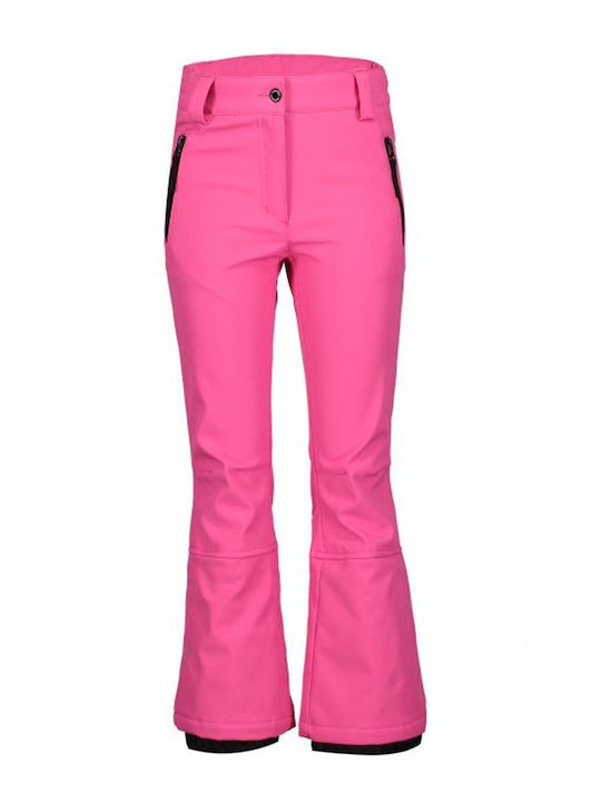 Icepeak Lenexa 251045542-620 Kids Trousers for Ski & Snowboard Soft Shell Pink