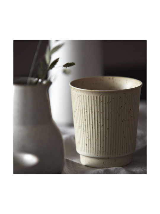 House Doctor Tasse Keramik Beige 1Stück