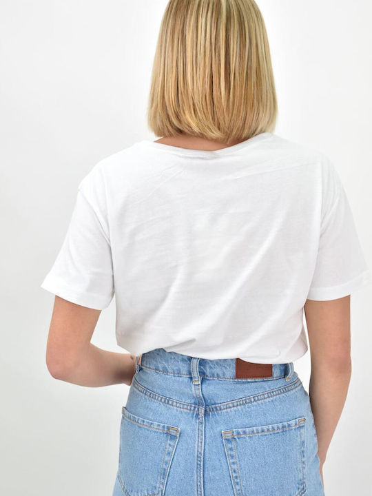 Γυναικείο T-shirt Λευκό