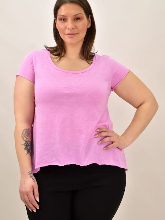 Potre Γυναικείο T-shirt Ροζ