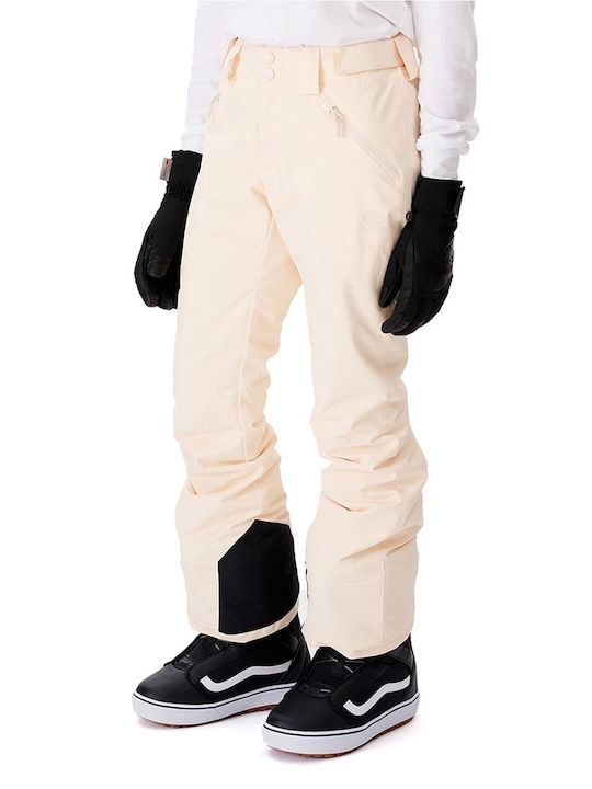 Rip Curl Rider 004WOU-0003 Pantaloni de schi și snowboard pentru femei Ski & Snowboard Bej