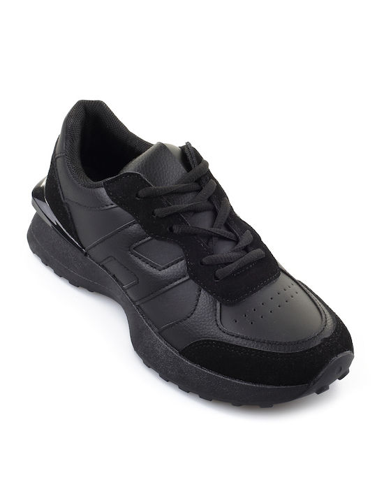 Fshoes Damen Sneakers Schwarz