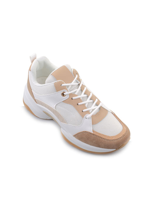 Fshoes Damen Sneakers Weiß