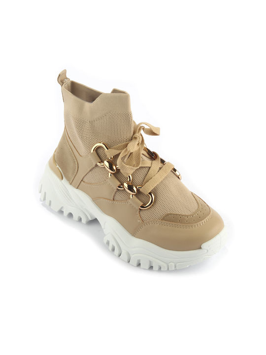 Fshoes Chunky Sneakers Beige