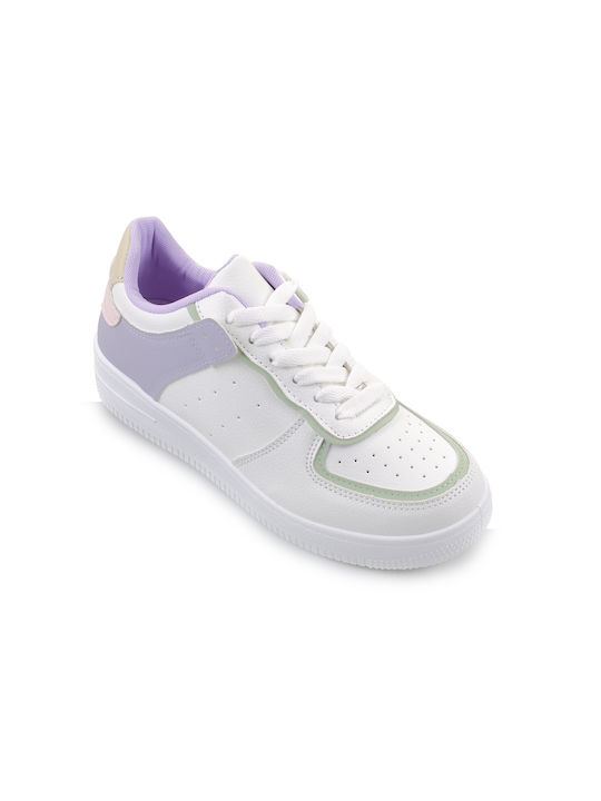 Fshoes Damen Sneakers Weiß