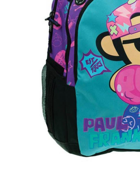 Paul Frank Ghiozdan de Spate pentru Școala Primară Multicolor cu Husă pentru Sticlă de Apă 30 Litri