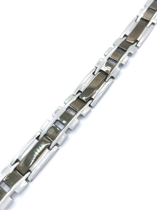 PS Silver Bracelet made of Steel