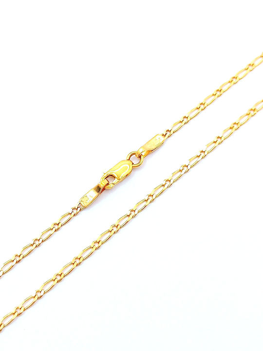 PS Silver Bracelet Anklet Chain made of Gold 14K