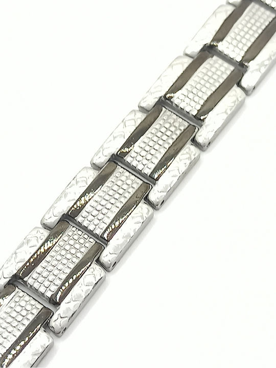 PS Silver Bracelet made of Steel