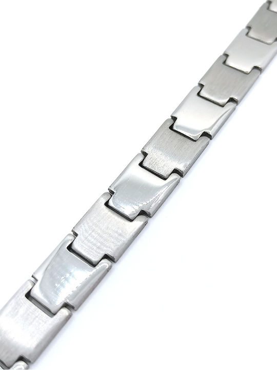 PS Silver Herren Armband aus Stahl