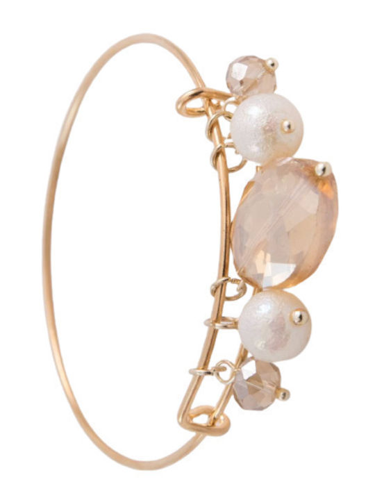 Tatu Moyo Bracelet Gold Plated with Pearls