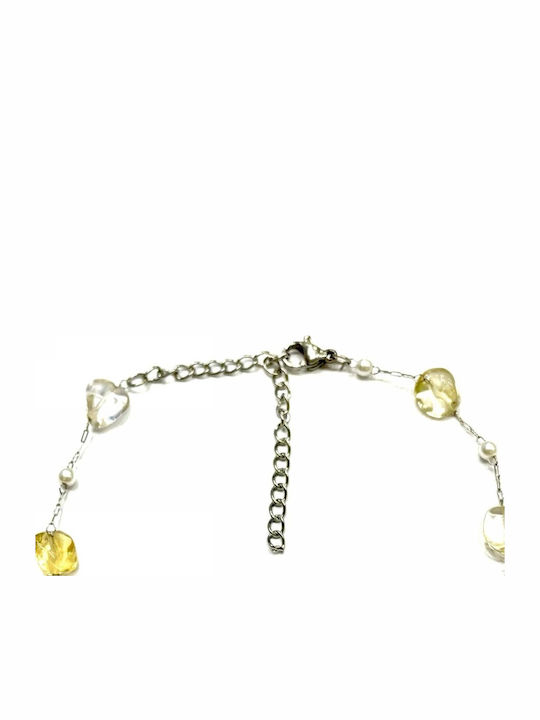 Kostibas Fashion Vergoldete Fußarmband aus Stahl