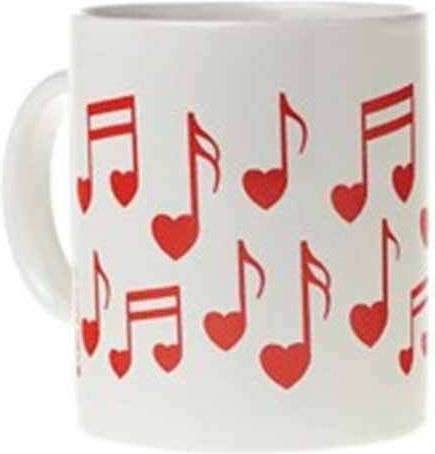 Aim Gifts Чаша за кафе и чай Керамична Бяла