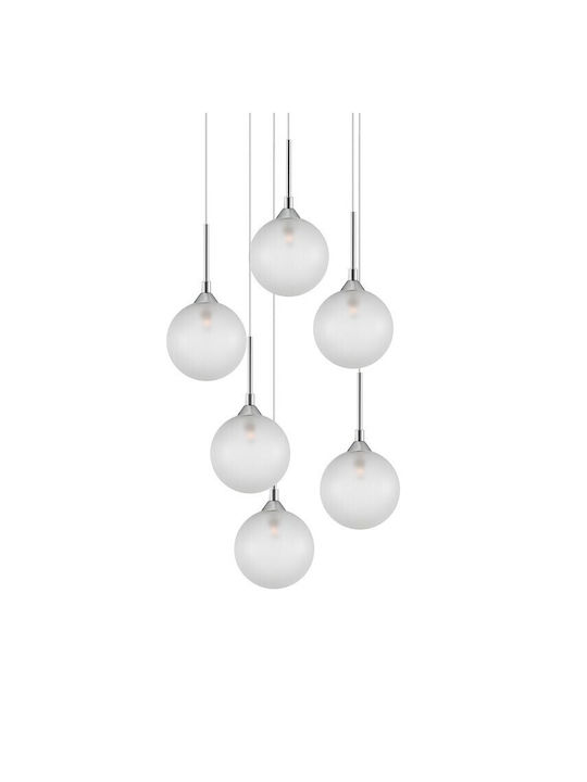 Luma Pendant Light LED Silver