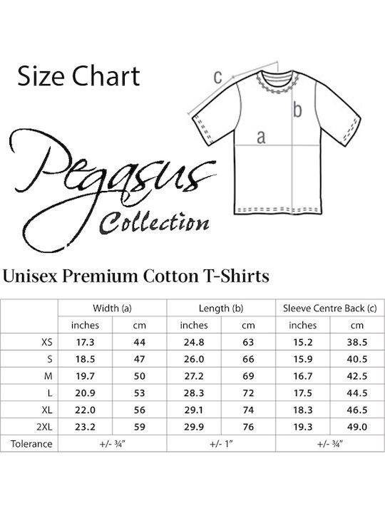 Pegasus Guns N Roses Athens Europe Tour T-shirt Черна