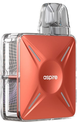 Aspire Cyber X Coral Orange Box Mod Kit 3ml με Ενσωματωμένη Μπαταρία