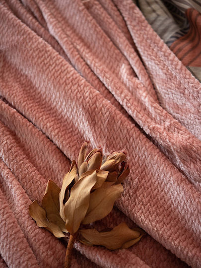 Palamaiki Chloee Decke Fleece Einzeln 160x220cm Rosa
