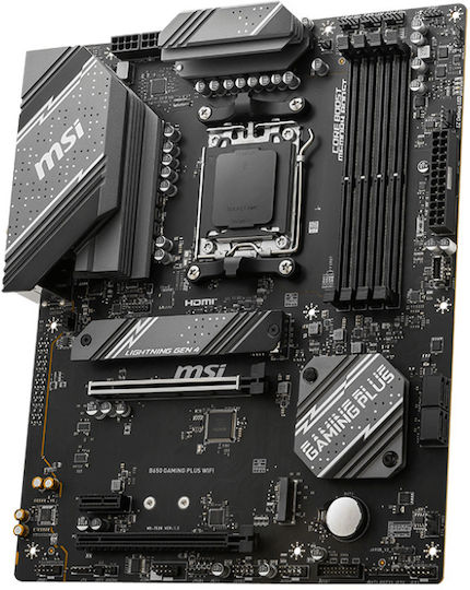 MSI B650 Gaming Plus WiFi Дънна платка ATX с AMD AM5 Сокет