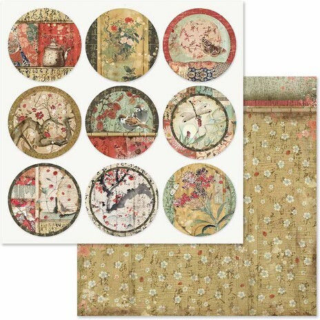 Stamperia Garden Scrapbooking Leaves Double Sided 10pcs