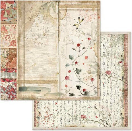 Stamperia Garden Scrapbooking Leaves Double Sided 10pcs
