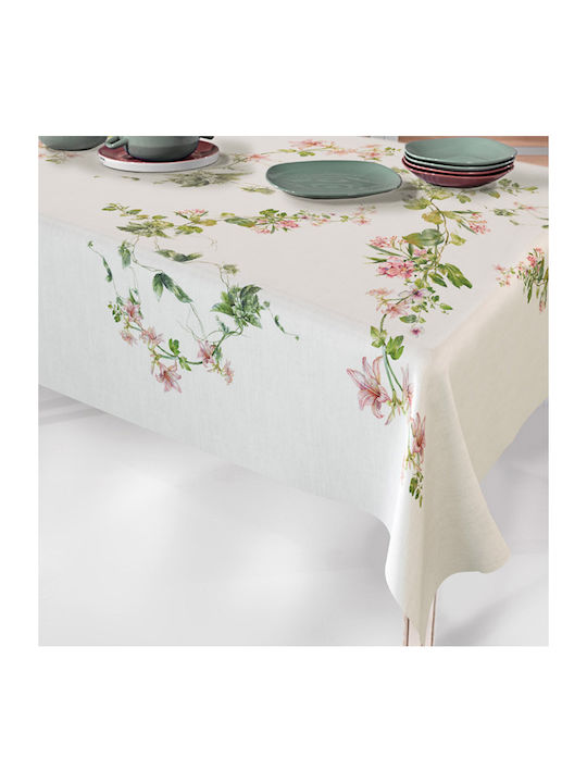 Saint Clair Tablecloth Stain Resistant 1043 Ecru 145x145cm