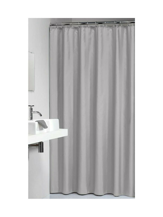 Sealskin Granada Shower Curtain 180x200cm Light Grey 217001311