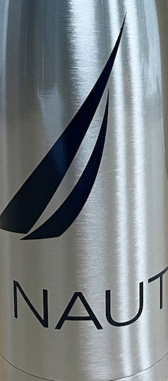 Nautica Bottle Thermos Stainless Steel 1lt Silver