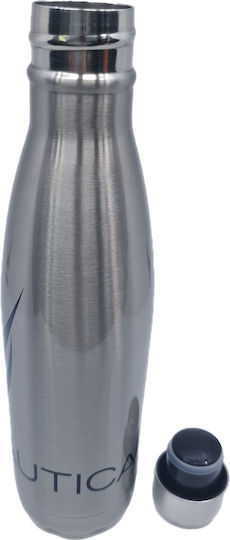 Nautica Bottle Thermos Stainless Steel 500ml Silver