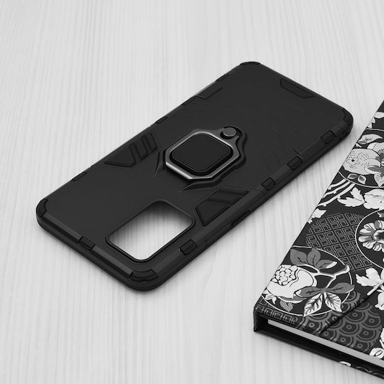 Techsuit Back Cover Σιλικόνης Μαγνητικό Μαύρο (Oppo A74)