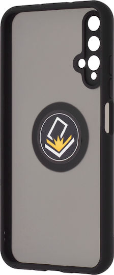 Techsuit Glinth Back Cover Metalic Magnetic Negru (Huawei Nova 5T / Honor 20 - Huawei Nova 5T / Honor 20 / Honor 20)