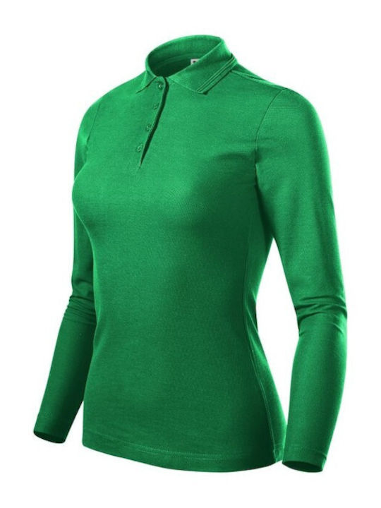 Malfini Femei Bluza Promotională Mânecă Scurtă în Verde Culore