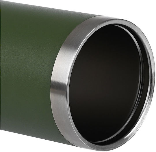 Estia Travel Chug Save The Aegean Recyclable Thermos Bottle Stainless Steel BPA Free 500ml Forest Spirit