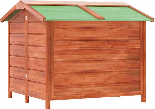vidaXL Hundehaus Hölzernes Außenbereich Braun 96x87x80.5cm