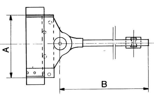 Ibfm 91 Door Return Mechanism Door Silver