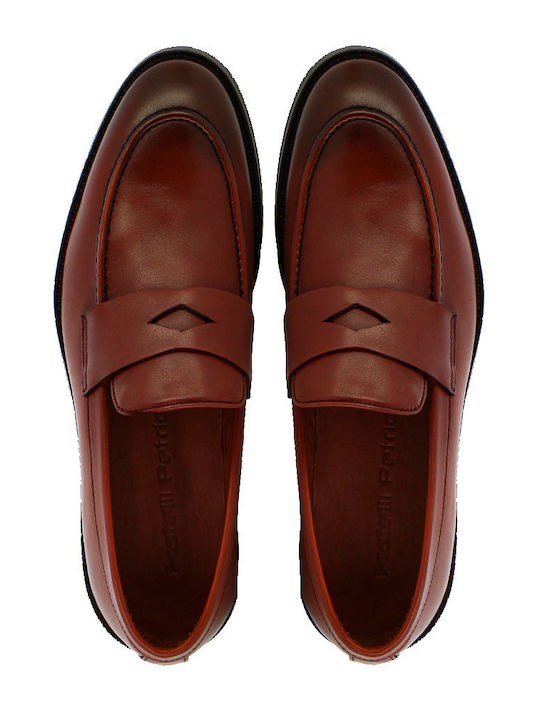 Men's Leather Moccasins Tabac Brown