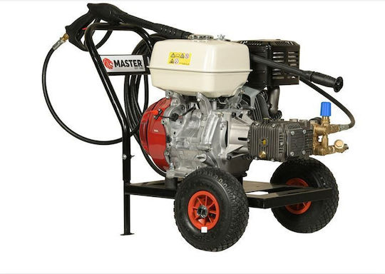 Master RW 180AR Hochdruckreiniger Benzin 211cc 7hp mit Druck 186bar und Metallpumpe