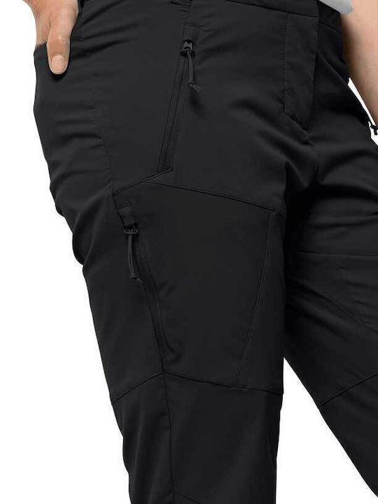 Jack Wolfskin Glastal Women's Hiking Long Trousers Black