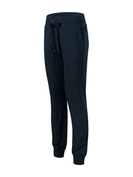 Malfini Men's Sweatpants with Rubber Navy Blue