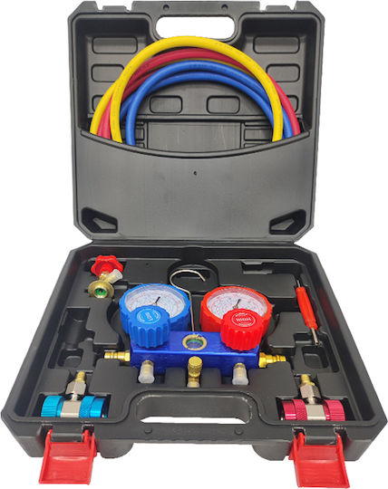 SKS Tools 50000003 Κάσα με Μανόμετρο Ψυκτικών