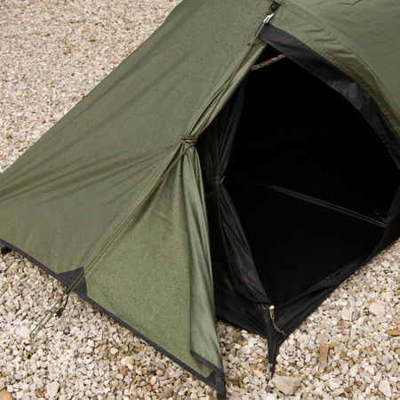Snugpak Ionosphere 1 Палатка за къмпинг Иглу Туристическа Каки с Двоен Плат 3 Сезона за 1 Човек Водоустойчива 5000mm 240x100x70см