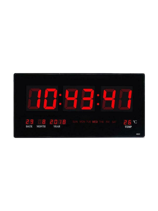 Ψηφιακό Ρολόι Επιτραπέζιο με Ξυπνητήρι , Ημερολόγιο και Θερμοκρασία JH-4622