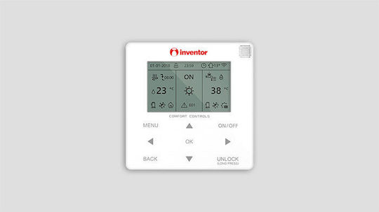 Inventor Matrix Αντλία Θερμότητας 15.9kW Μονοφασική 65°C Monoblock